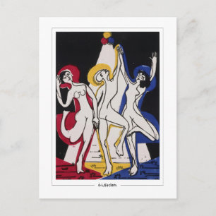 Ernst Ludwig Kirchner #590 - Carte postale d'art f