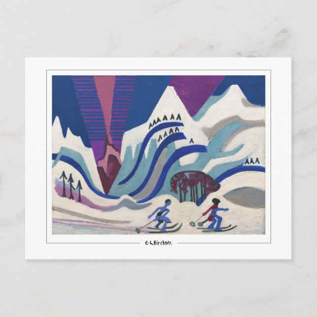 Ernst Ludwig Kirchner #612 - Carte postale Art (Devant)