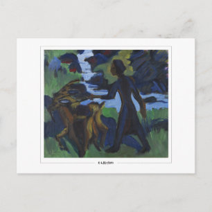 Ernst Ludwig Kirchner #650-2 - Fine Art Postcard