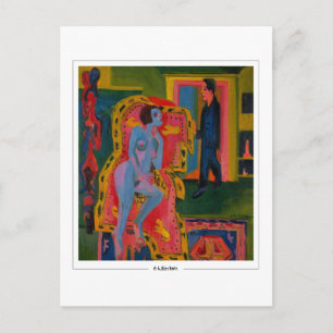 Ernst Ludwig Kirchner #8-2 - Carte postale d'art f