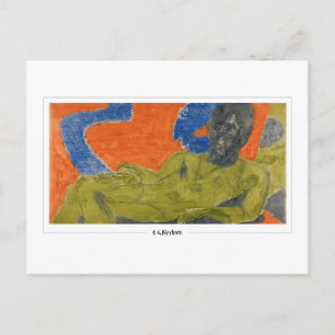Ernst Ludwig Kirchner #8 - Carte postale d'art fin