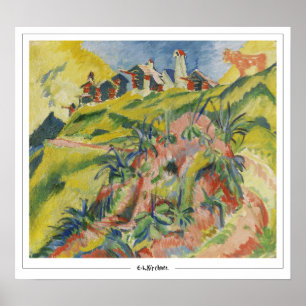 Ernst Ludwig Kirchner Affiche d'art Zedign #240