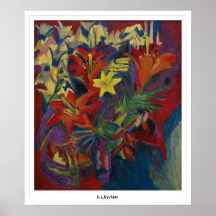 Ernst Ludwig Kirchner Affiche d'art Zedign #41