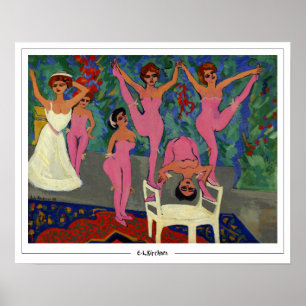 Ernst Ludwig Kirchner Affiche d'art Zedign #549-2