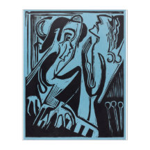 Ernst Ludwig Kirchner Pianist and Singer