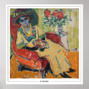 Ernst Ludwig Kirchner Zedign Art Poster #141-2