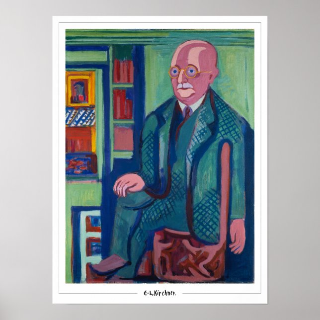 Ernst Ludwig Kirchner Zedign Art Poster #205 (Front)
