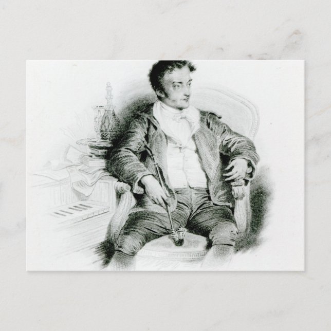 Ernst Theodor Amadeus Hoffmann Postcard (Front)