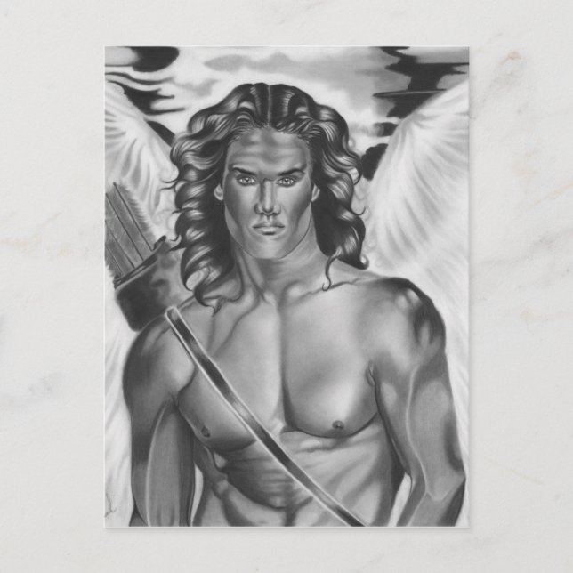 Eros Angel Love Postcard (Front)