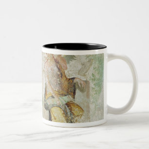 Eros being punished in the presence of Aphrodite Two-Tone Coffee Mug