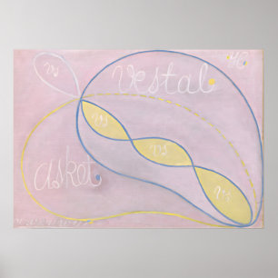 Eros Series, no. 2, 1907   Hilma af Klint Poster