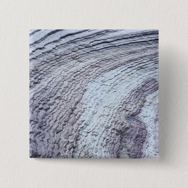 Erosion ,Zion National Park ,Utah 2 2 Inch Square Button (Front)
