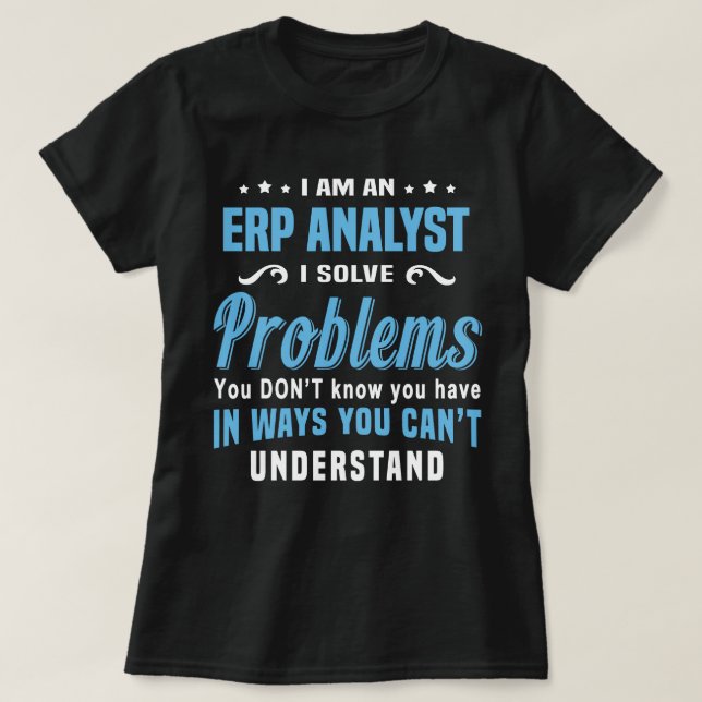 ERP Analyst T-Shirt (Design Front)