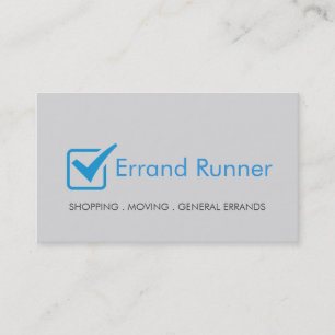 Errand Runner Business Card