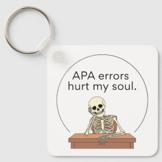Erreurs APA - Porte-clés