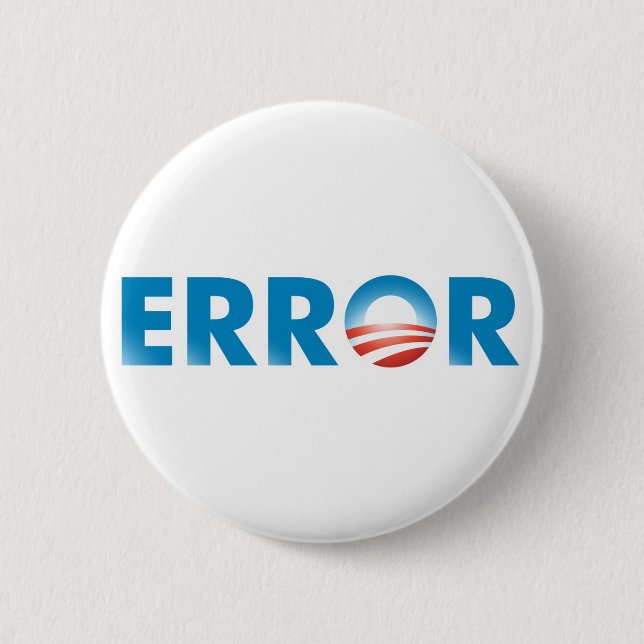 ERROR 2 INCH ROUND BUTTON (Front)