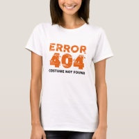 Error 404 Costume Not Found