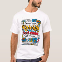 Error 404 Raleigh Computer Programming Code Theme