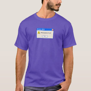 Error 404 - Social Life Not Found T-Shirt