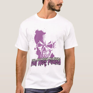 Error 404 Soul Not Found Cyberpunk T-Shirt