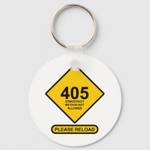 Error 405: Democracy Method Not Allowed Keychain