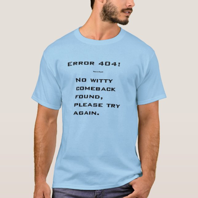 Error! T-Shirt (Front)