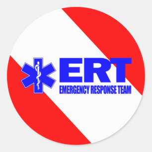 ERT -Emergency Response Team Classic Round Sticker