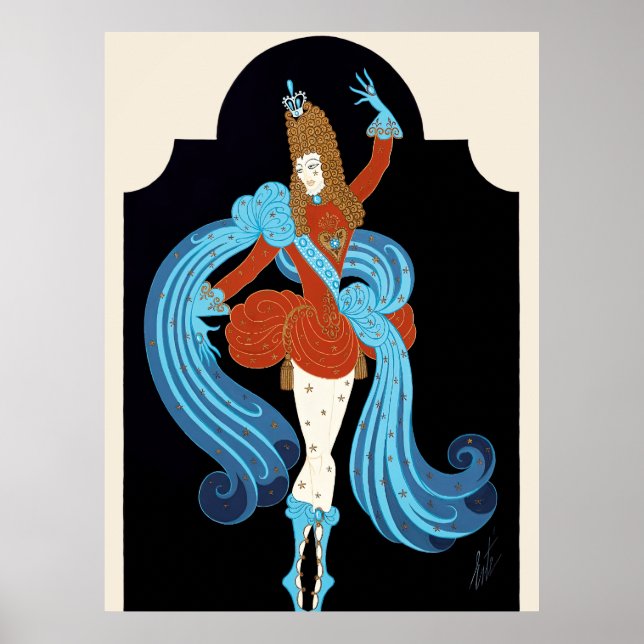Erté - Costume For The Prince Charming  Poster (Front)