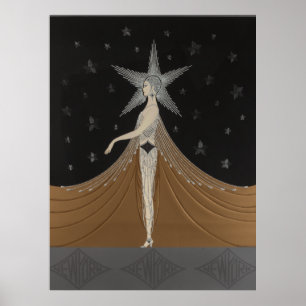 Erté - New York New York Poster