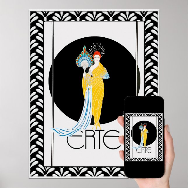 ERTE POSTER | Zazzle