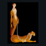 Erté - The Letter L from the Alphabet Suite, 1976 Poster<br><div class="desc">Erté - The Letter L from the Alphabet Suite,  1976</div>