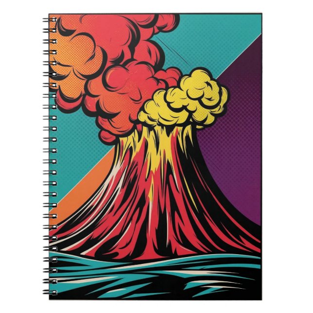 Eruption in Color Notebook (Front)