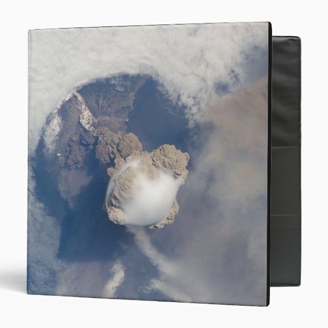 Eruption of Sarychev volcano 2 Binder (Front/Inside)