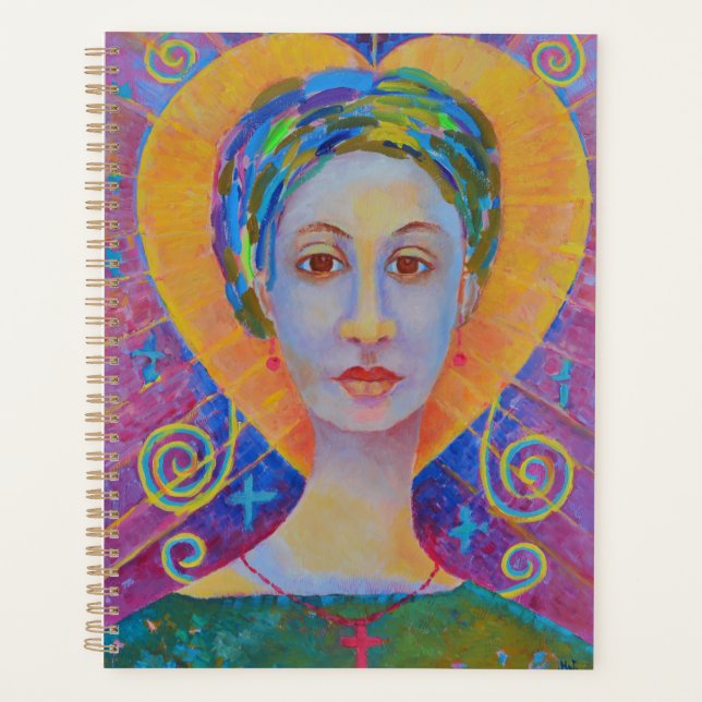 Erzulie Freda voodoo Orleans Dantor Wudu art Planner (Front)