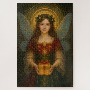 ES001_Enchanting Fairy - Christmas Edition #1 Jigsaw Puzzle