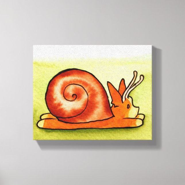 Es-corg-o Canvas Print (Front)