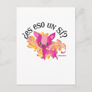 Es Eso un SI? Postcard