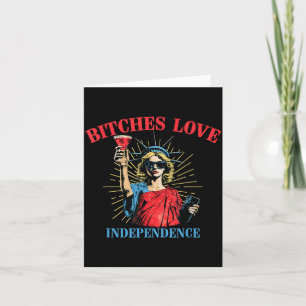Es Love Independence 4th Of July Statue Of Liberty Card