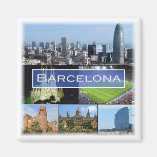 ES * Spain - Barcelona Magnet
