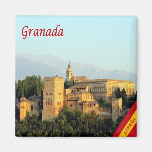 ES - Spain - Granada Panorama Magnet