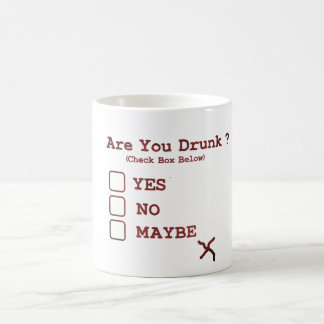 Es-Tu Drunk ? Mug - Drôle Jour Boire Café Cup