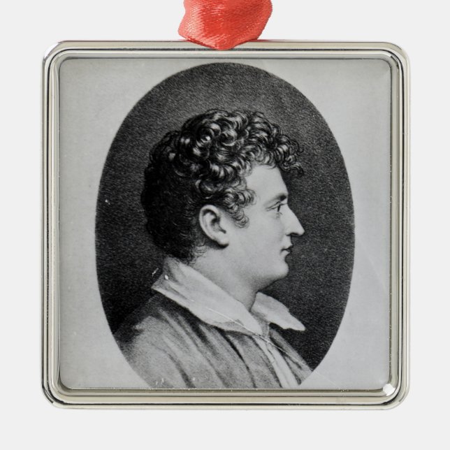 Esaias Tegner Metal Ornament (Front)