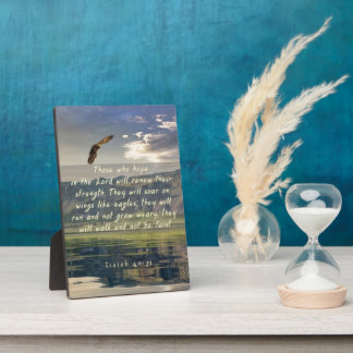 Esaïe 40:31 Tirer sur des ailes comme une plaque d