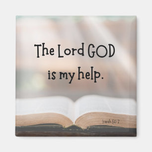 Ésaïe 50:7 aimant 2 pouces