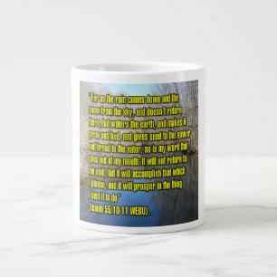 Ésaïe 55:10-11 WEBU Mug