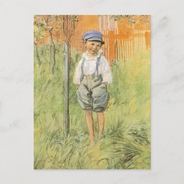 Esbjorn and Apple Tree Postcard (Front)