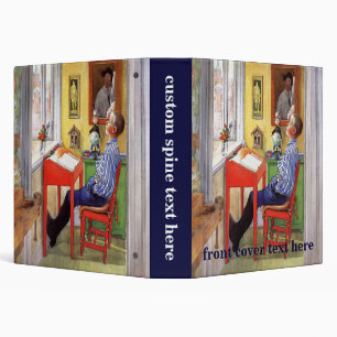 Esbjorn Doing His Homework by Carl Larsson Binder