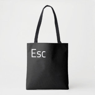 Esc (Escape) Computer Key Tote Bag