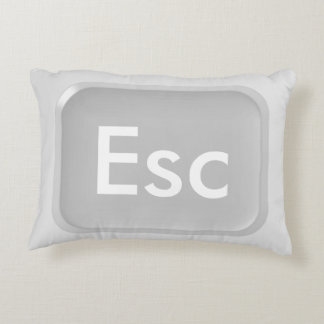 Esc Key Accent Pillow