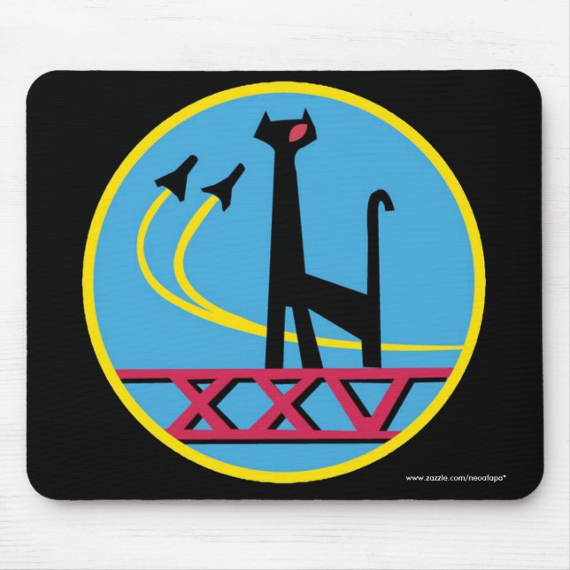 Escadron de cadet d'USAFA 25" tapis de souris de (Devant)